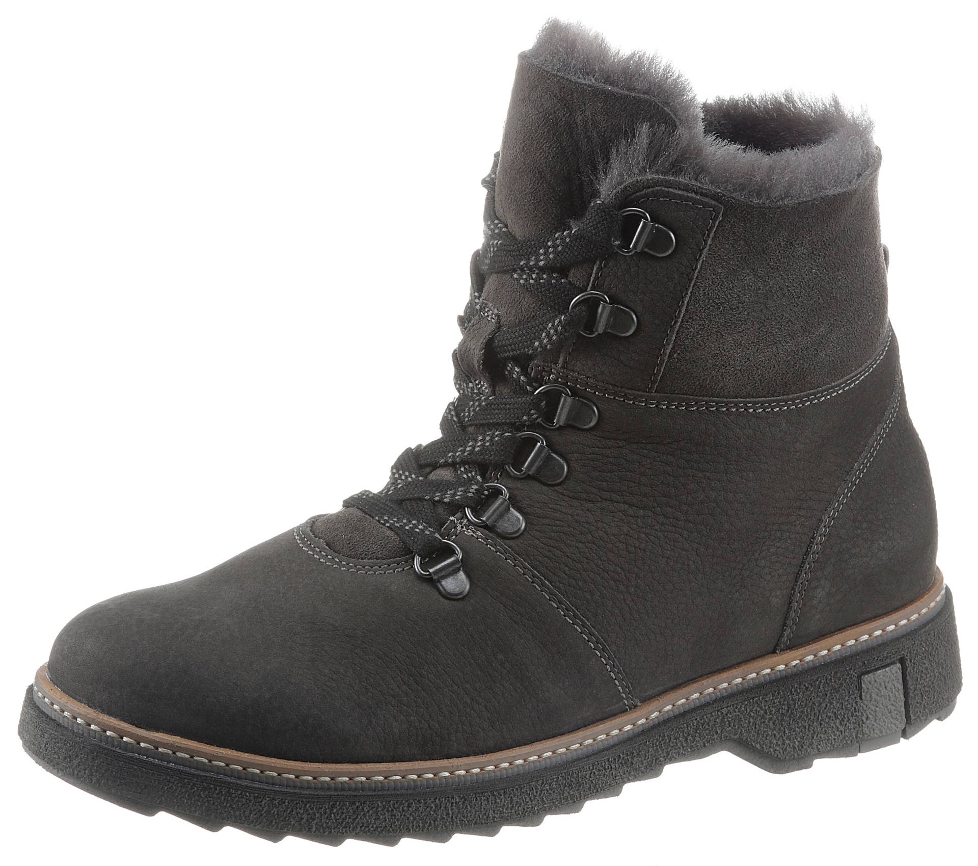 Waldläufer Winterboots »HITOMI«, Outdoorboots, Schnürboots mit Lammfellfutter, H-Weite Waldläufer Winterboots »HITOMI«, Outdoorboots, Schnürboots mit Lammfellfutter, H-Weite von Waldläufer