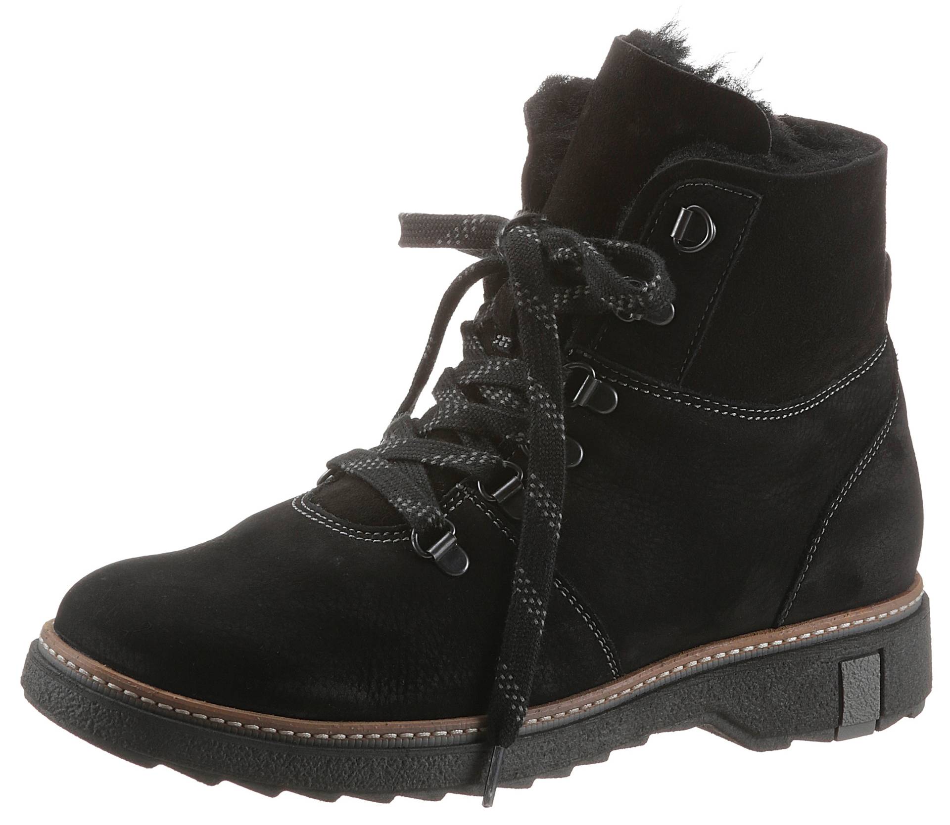 Waldläufer Winterboots »HITOMI«, Outdoorboots, Schnürboots mit Lammfellfutter, H-Weite Waldläufer Winterboots »HITOMI«, Outdoorboots, Schnürboots mit Lammfellfutter, H-Weite von Waldläufer