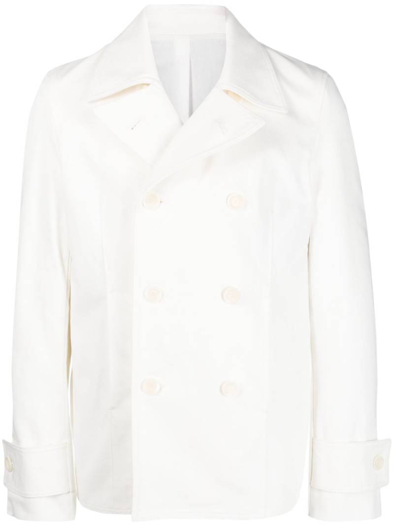 Wales Bonner Ensemble double-breasted jacket - White von Wales Bonner