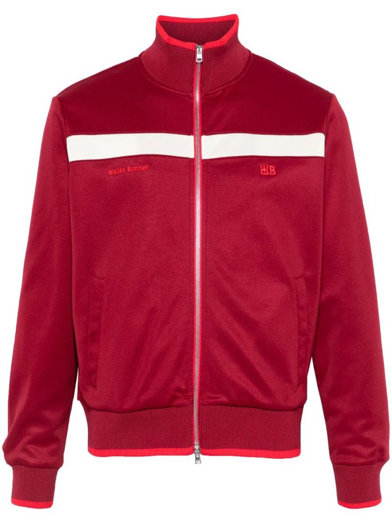 Wales Bonner Essence track jacket - Red von Wales Bonner