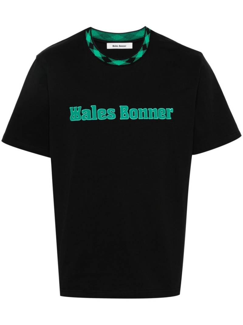 Wales Bonner Original organic cotton T-shirt - Black von Wales Bonner