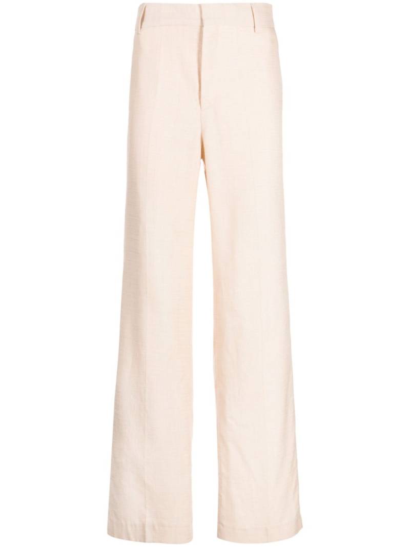 Wales Bonner Paris straight-leg trousers - Neutrals von Wales Bonner