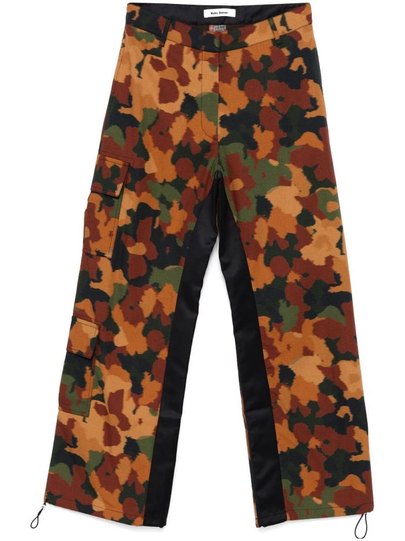 Wales Bonner Reverb trousers - Orange von Wales Bonner