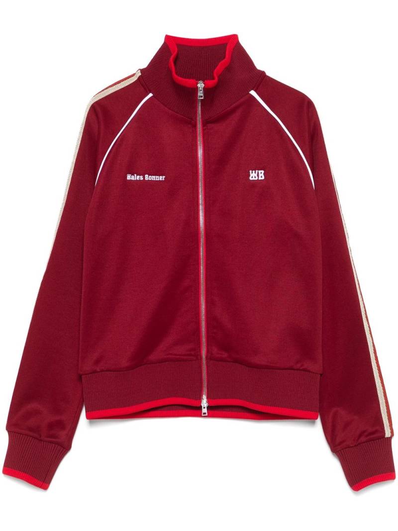 Wales Bonner Shine track top - Red von Wales Bonner