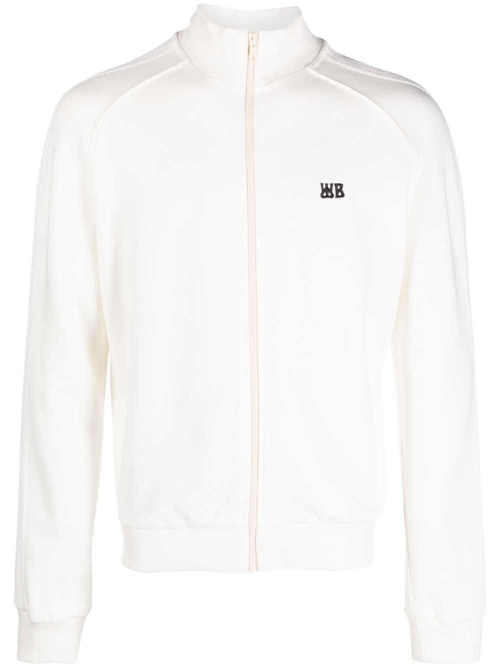 Wales Bonner Wander graphic-print track jacket - White von Wales Bonner