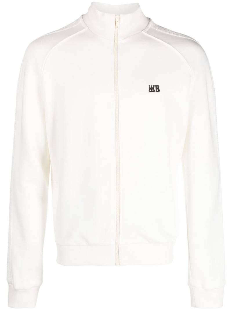 Wales Bonner Wander graphic-print track jacket - White von Wales Bonner