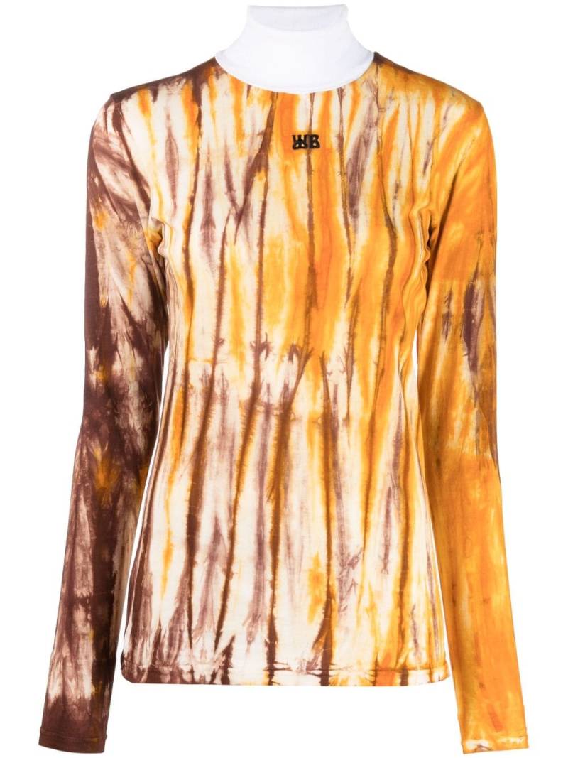 Wales Bonner tie-dye cotton top - Orange von Wales Bonner