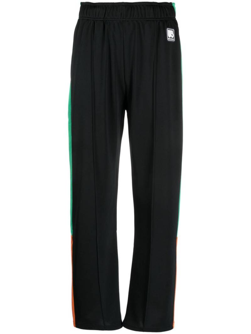 Wales Bonner logo-patch track pants - Black von Wales Bonner