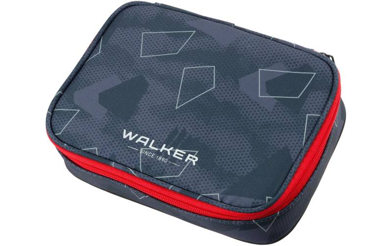 Walker by Schneiders Federmäppchen »Pencil Box Grey Polygon« von Walker by Schneiders