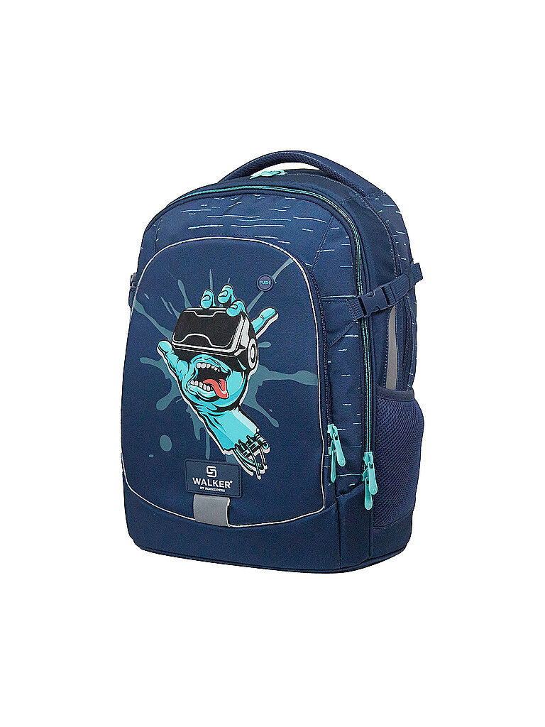 WALKER Schulrucksack Fame 2.0 Graffiti Hand von Walker