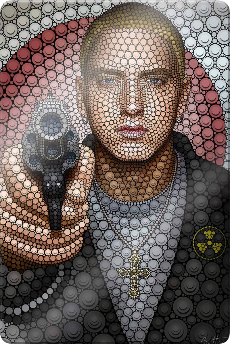 Wall-Art Glasbild »Kunstdruck Rapper Eminem«, Person, Glasposter modern von Wall-Art