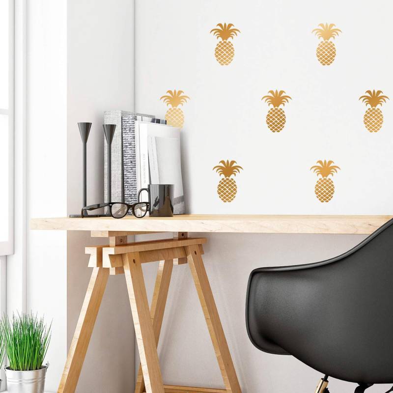 Wall-Art Wandtattoo »Ananas Set«, selbstklebend, entfernbar von Wall-Art