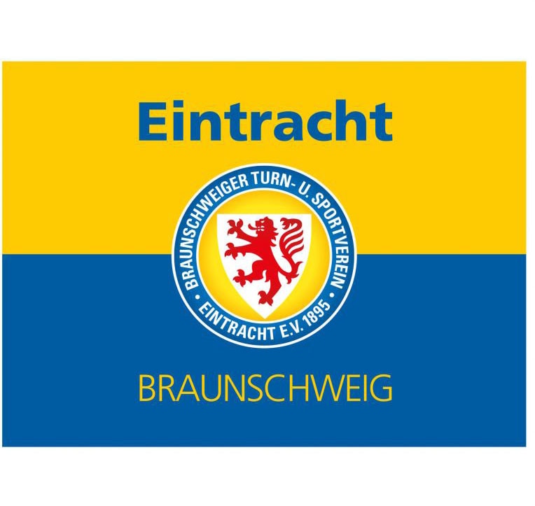 Wall-Art Wandtattoo »Eintracht Braunschweig Banner«, (1 St.), selbstklebend, entfernbar von Wall-Art