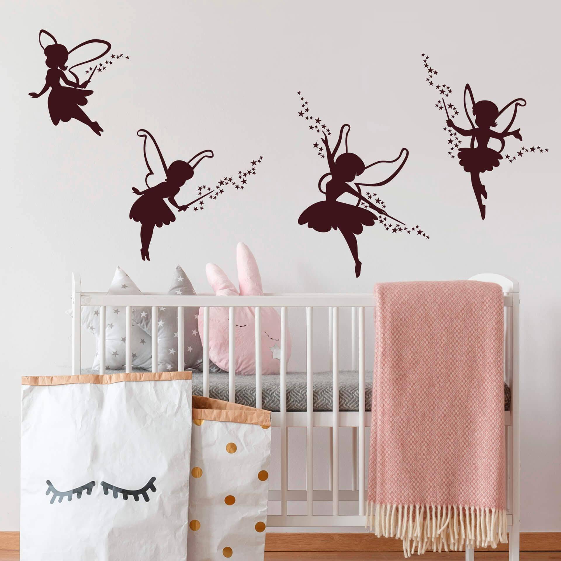 Wall-Art Wandtattoo »Prinzessin Elfe Feen Set«, selbstklebend, entfernbar von Wall-Art