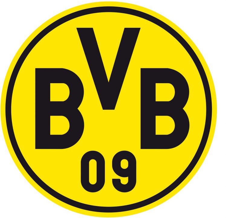 Wall-Art Wandtattoo »Fussball Borussia Dortmund Logo«, (1 St.), selbstklebend, entfernbar von Wall-Art