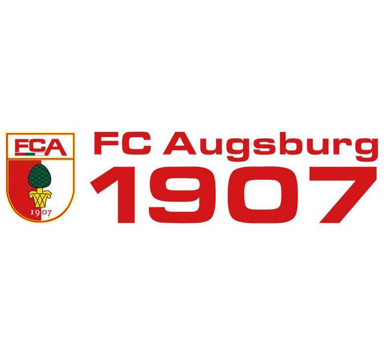 Wall-Art Wandtattoo »Fussball FC Augsburg 1907«, (1 St.), selbstklebend, entfernbar von Wall-Art