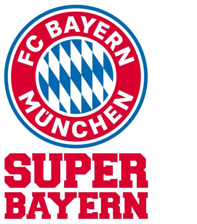 Wall-Art Wandtattoo »Fussball FCB Super Bayern«, (1 St.), selbstklebend, entfernbar von Wall-Art