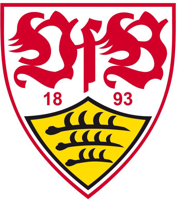 Wall-Art Wandtattoo »Fussball VfB Stuttgart Logo«, selbstklebend, entfernbar von Wall-Art