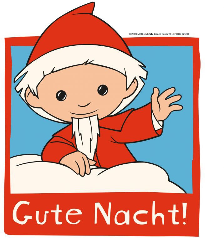 Wall-Art Wandtattoo »Gute Nacht Sandmann Wandsticker«, (1 St.), selbstklebend, entfernbar von Wall-Art