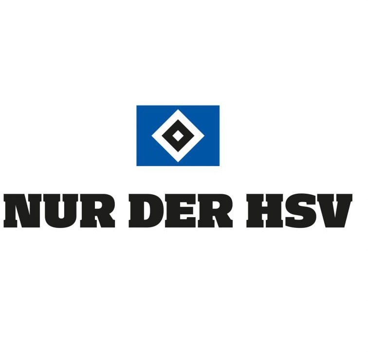 Wall-Art Wandtattoo »Hamburger SV Nur der HSV«, (1 St.), selbstklebend, entfernbar von Wall-Art