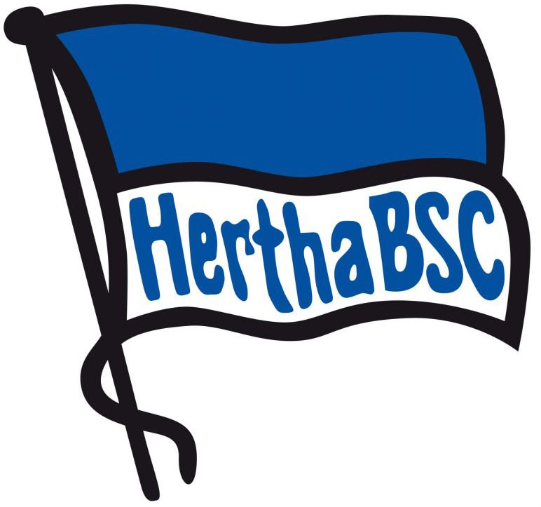 Wall-Art Wandtattoo »Hertha BSC Logo Fahne«, (1 St.), selbstklebend, entfernbar von Wall-Art