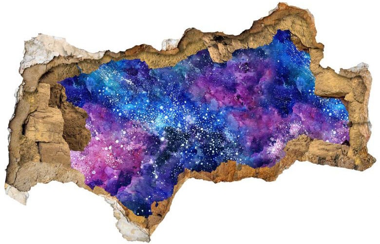 Wall-Art Wandtattoo »Nebula Sticker 3D Weltall Sterne«, (1 St.), selbstklebend, entfernbar von Wall-Art