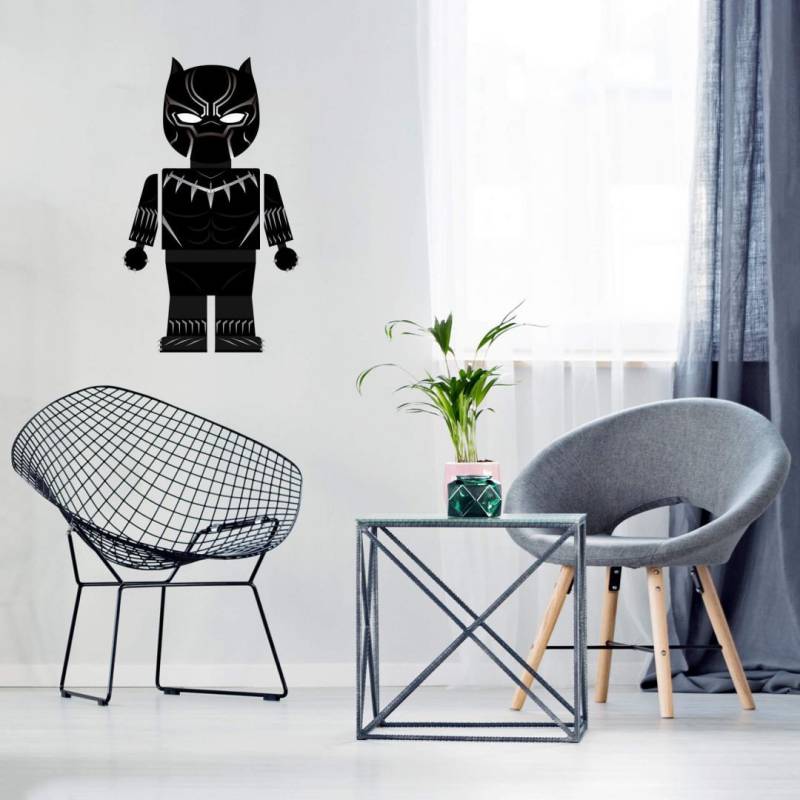 Wall-Art Wandtattoo »Spielfigur Black Panther Tattoo«, (1 St.), selbstklebend, entfernbar von Wall-Art