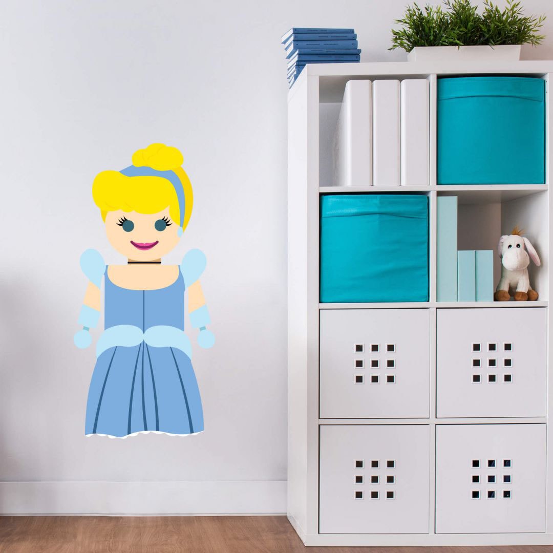 Wall-Art Wandtattoo »Spielfigur Cinderella Disney«, (1 St.), selbstklebend, entfernbar von Wall-Art