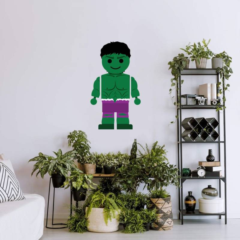 Wall-Art Wandtattoo »Spielfigur The Hulk Marvel«, (1 St.), selbstklebend, entfernbar von Wall-Art