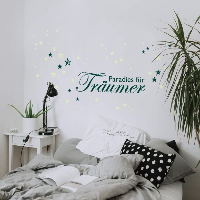 Wall-Art Wandtattoo »Wandtattoo Paradies Leuchtsterne«, (1 St.), selbstklebend, entfernbar von Wall-Art