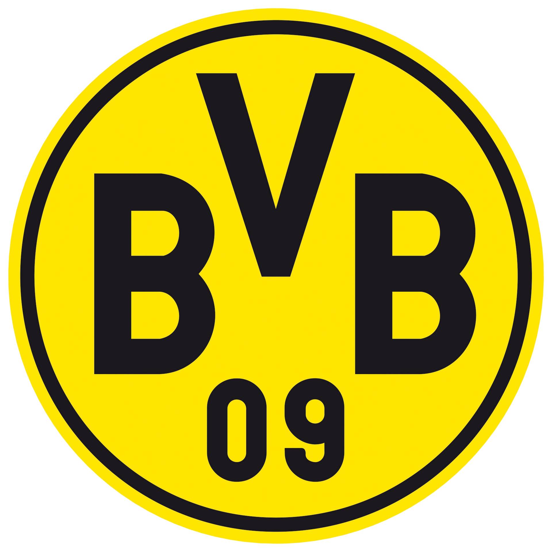 Wall-Art Wandtattoo »Fussball Logo Borussia Dortmund«, selbstklebend, entfernbar von Wall-Art