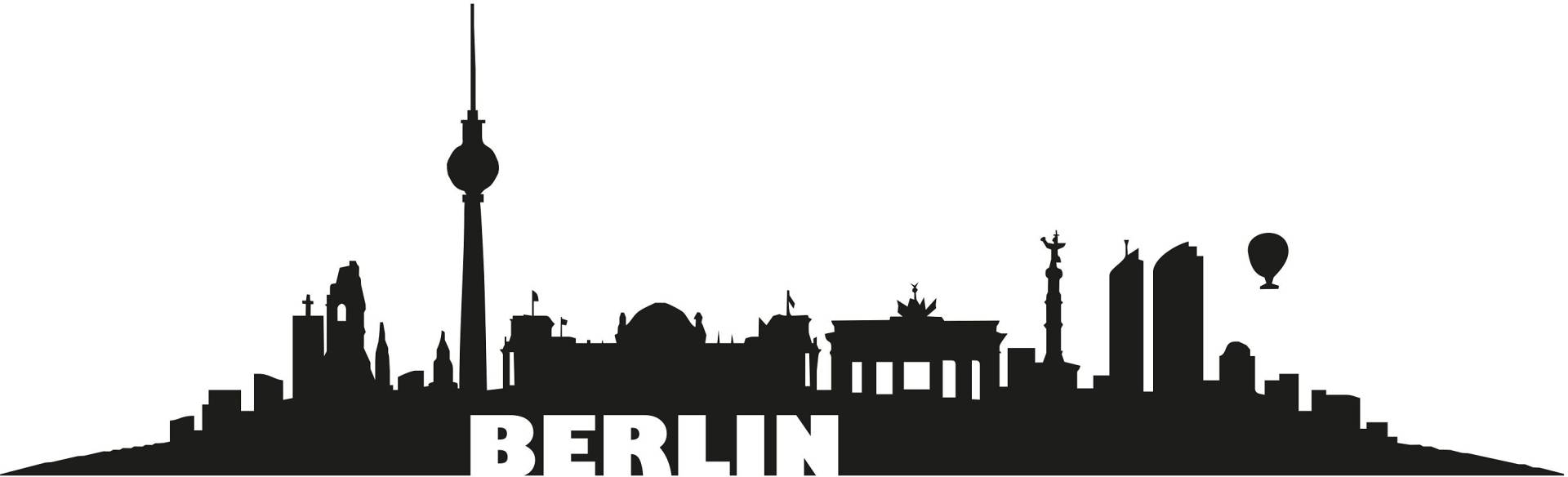 Wall-Art Wandtattoo »Berlin Skyline«, selbstklebend, entfernbar von Wall-Art