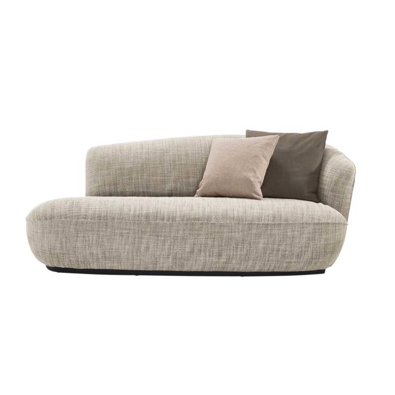 Ishino Recamiere Sofa, Bezug leder select shell 1355, Ausrichtung links (l) von Walter Knoll