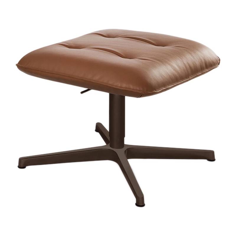 Onsa Chair Hocker, Bezug leder select shell 1355, Untergestell matt-pulverbeschichtet schwarz von Walter Knoll