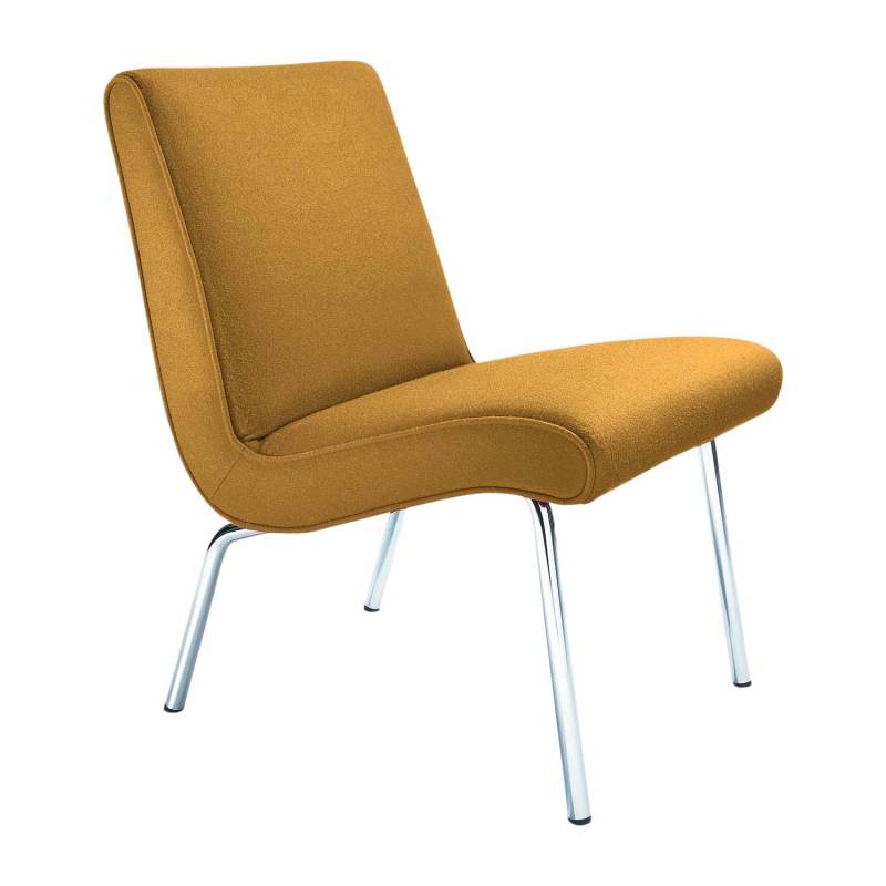 Vostra Lounge Sessel, Bezug leder select blau 1301 von Walter Knoll