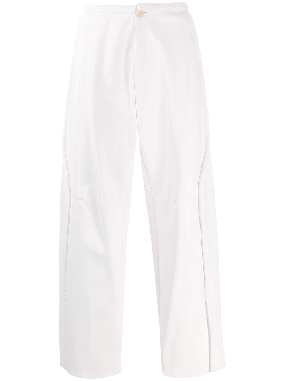 Walter Van Beirendonck Pre-Owned 2009/10 Glow faux leather trousers - White von Walter Van Beirendonck Pre-Owned