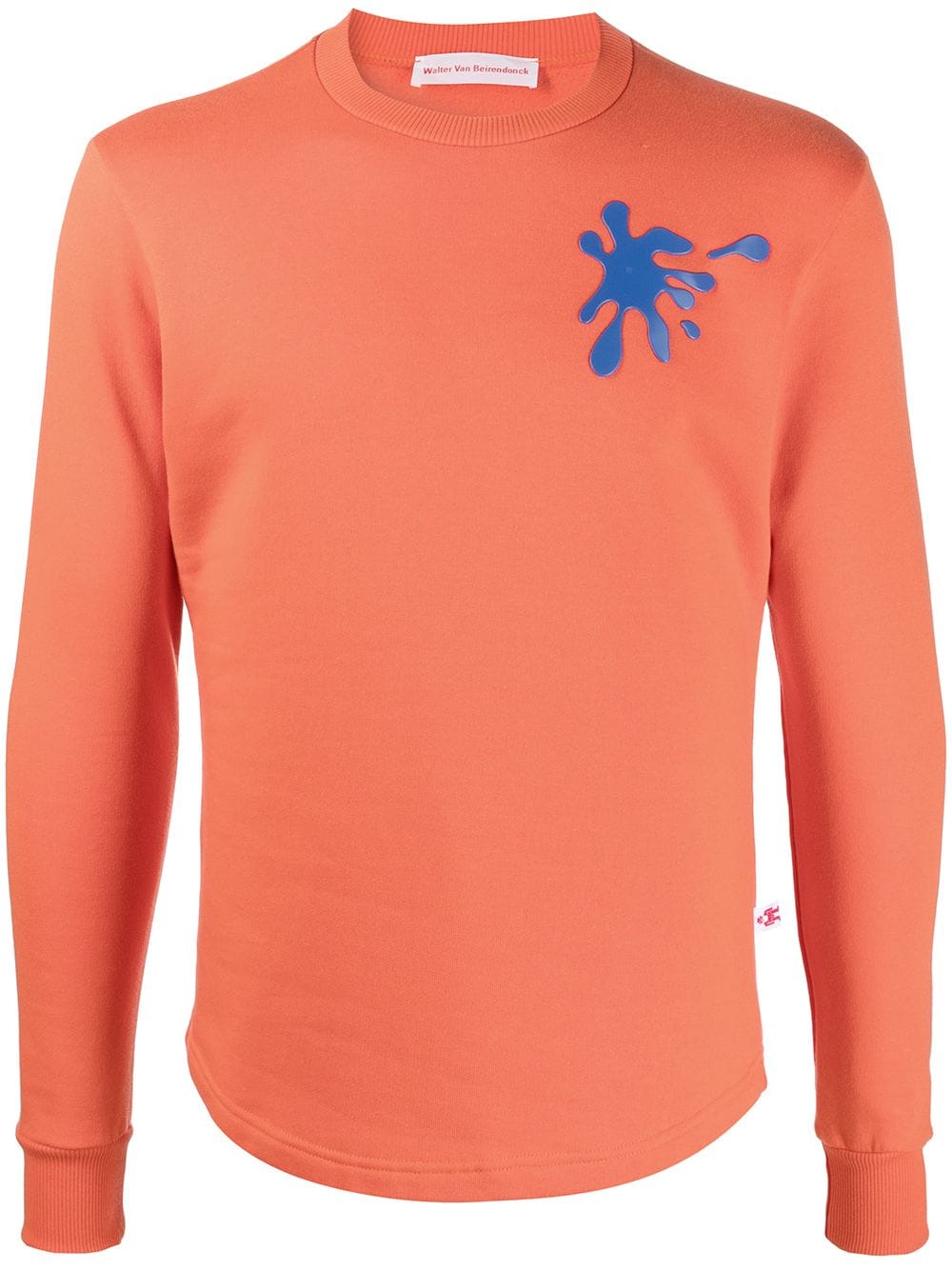 Walter Van Beirendonck Pre-Owned Spot Sweat long-sleeved T-shirt - Orange von Walter Van Beirendonck Pre-Owned