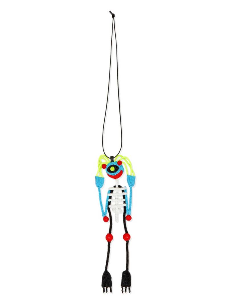 Walter Van Beirendonck Alien Love necklace - Blue von Walter Van Beirendonck