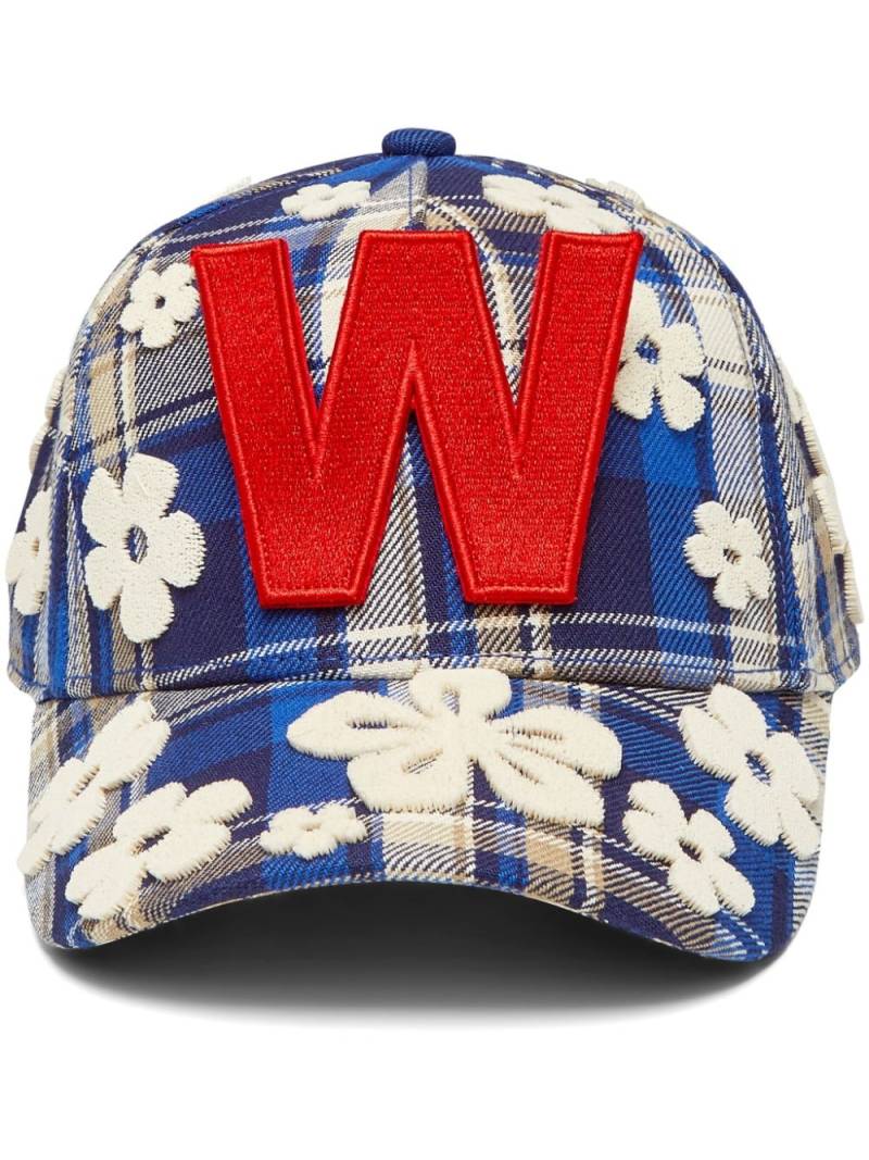 Walter Van Beirendonck Alowa cap - Blue von Walter Van Beirendonck