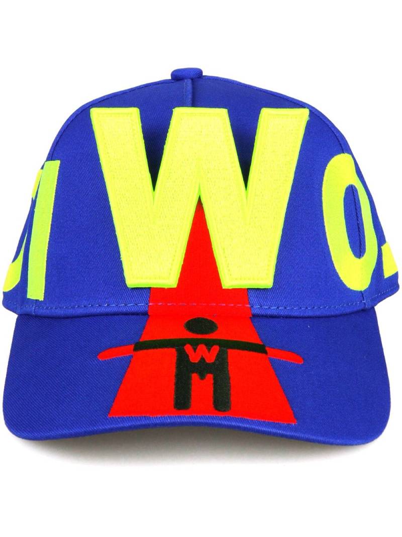 Walter Van Beirendonck Atomic cap - Blue von Walter Van Beirendonck