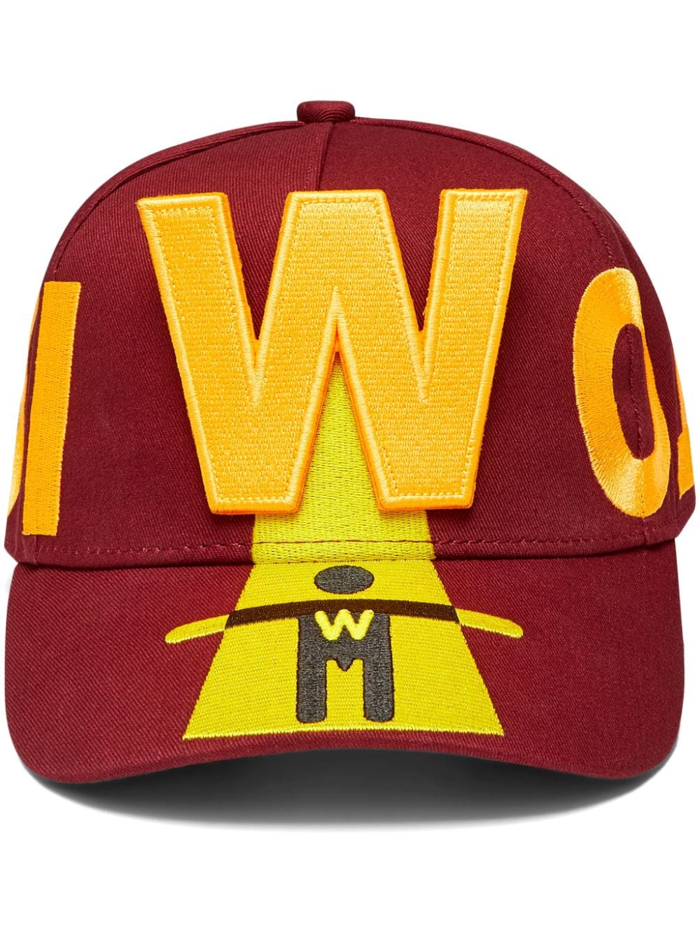 Walter Van Beirendonck Atomic cap - Red von Walter Van Beirendonck