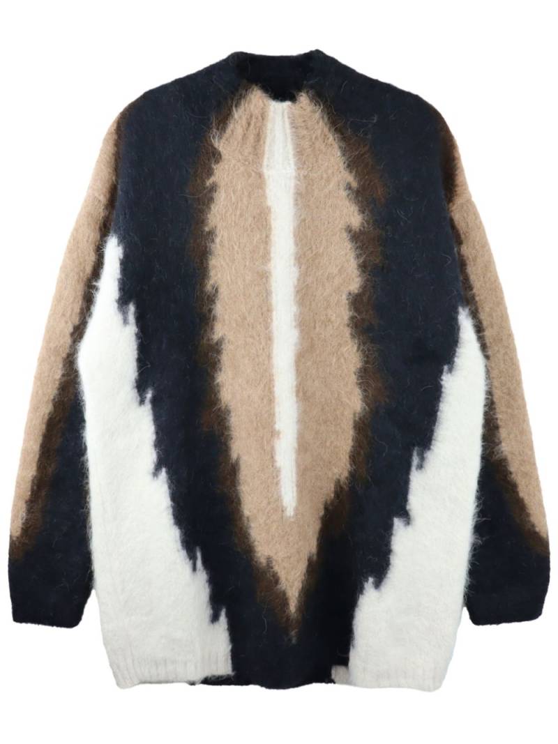 Walter Van Beirendonck Big Foot sweater - Neutrals von Walter Van Beirendonck