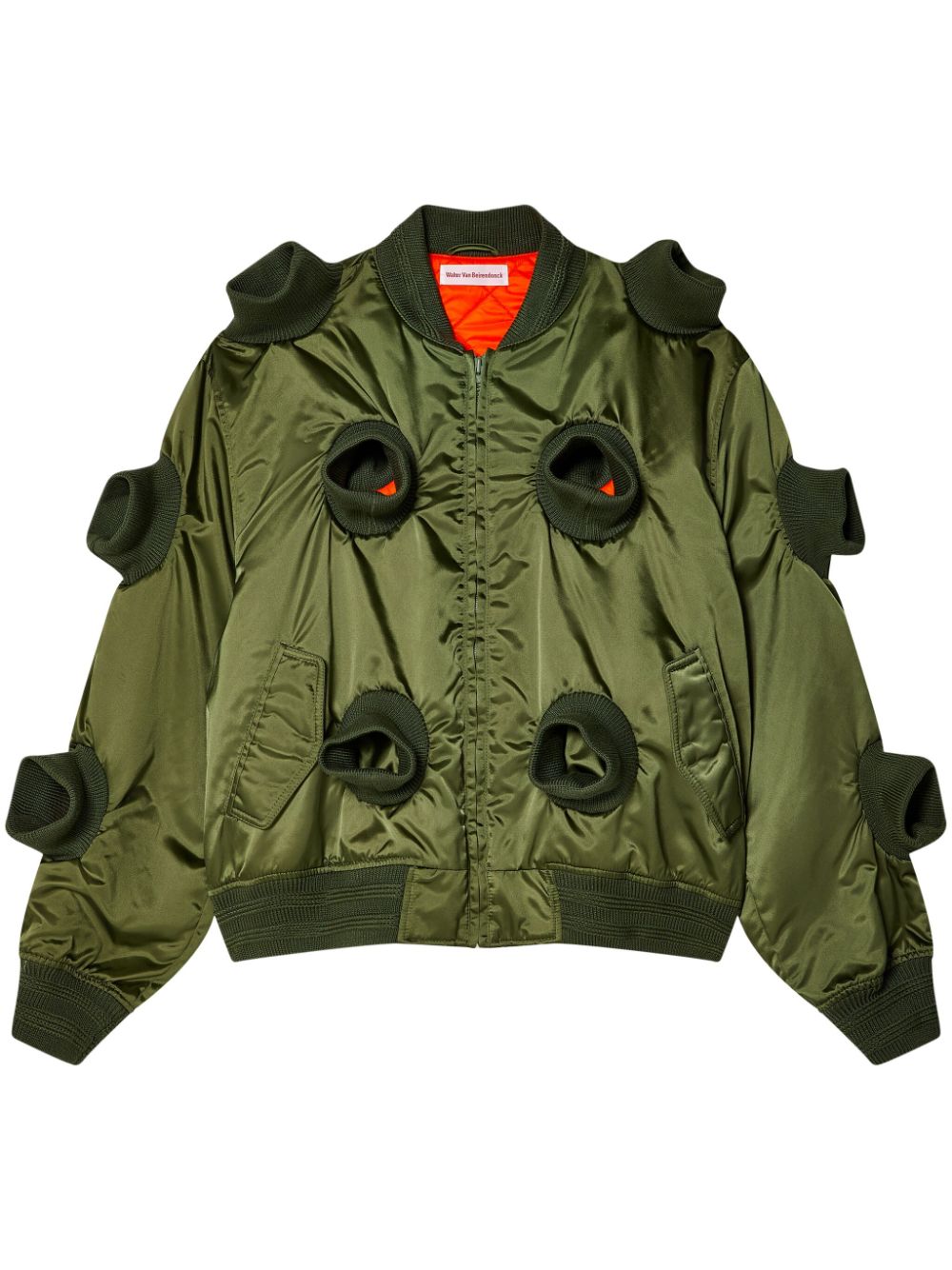 Walter Van Beirendonck Boom bomber jacket - Green von Walter Van Beirendonck