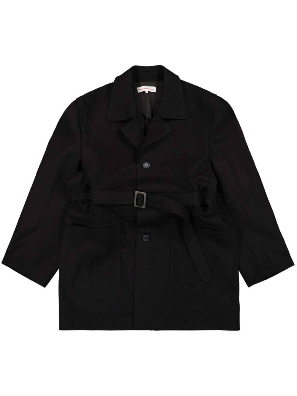 Walter Van Beirendonck Tunnel coat - Black von Walter Van Beirendonck