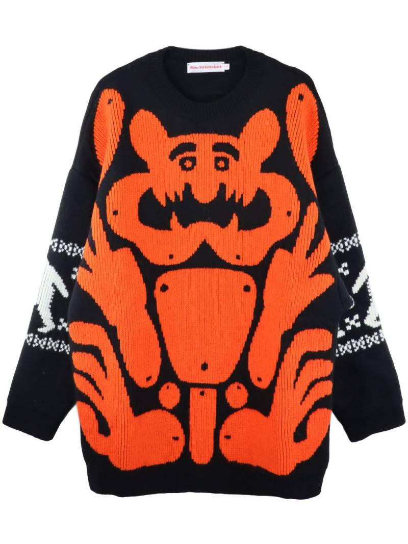 Walter Van Beirendonck Yeti sweater - Black von Walter Van Beirendonck