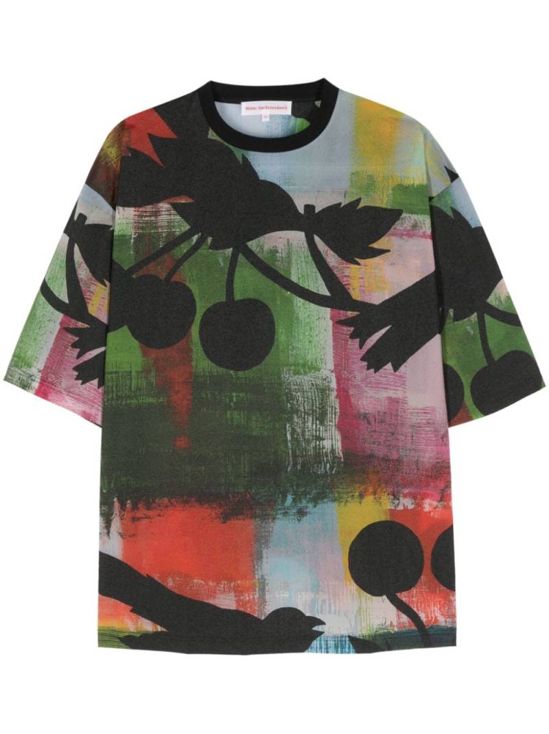 Walter Van Beirendonck graphic-print T-shirt - Black von Walter Van Beirendonck