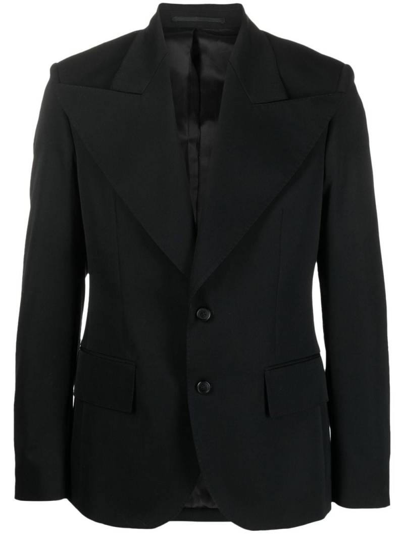 Walter Van Beirendonck single-breasted tailored blazer - Black von Walter Van Beirendonck