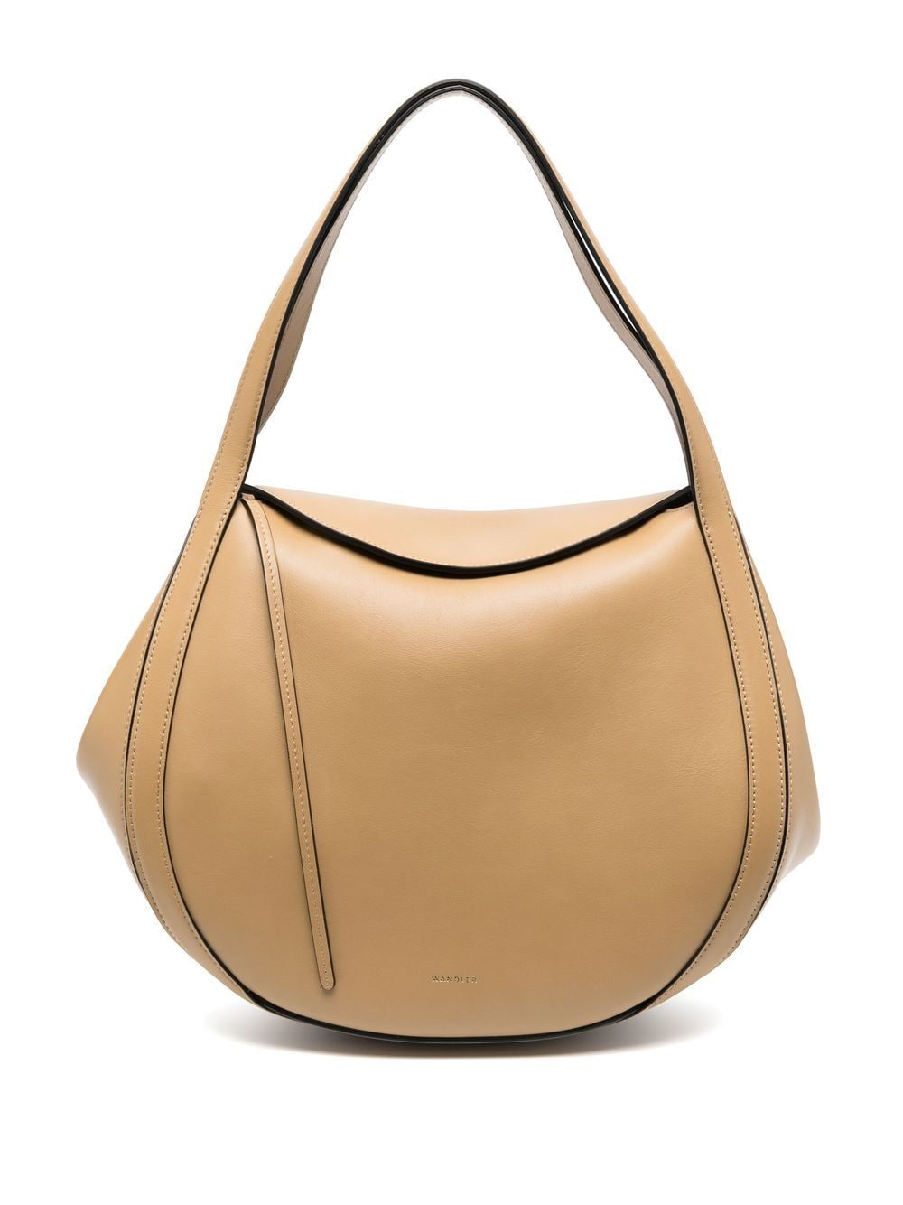 Wandler Lin leather shoulder bag - Neutrals von Wandler