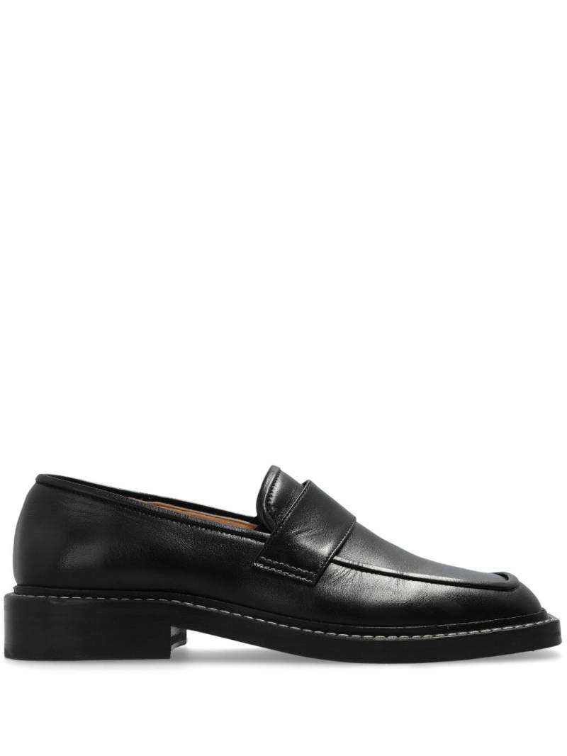 Wandler Lucy leather loafers - Black von Wandler