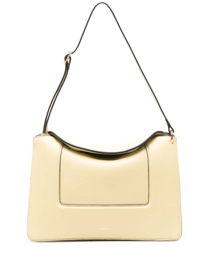 Wandler Penelope Shell leather shoulder bag - Yellow von Wandler